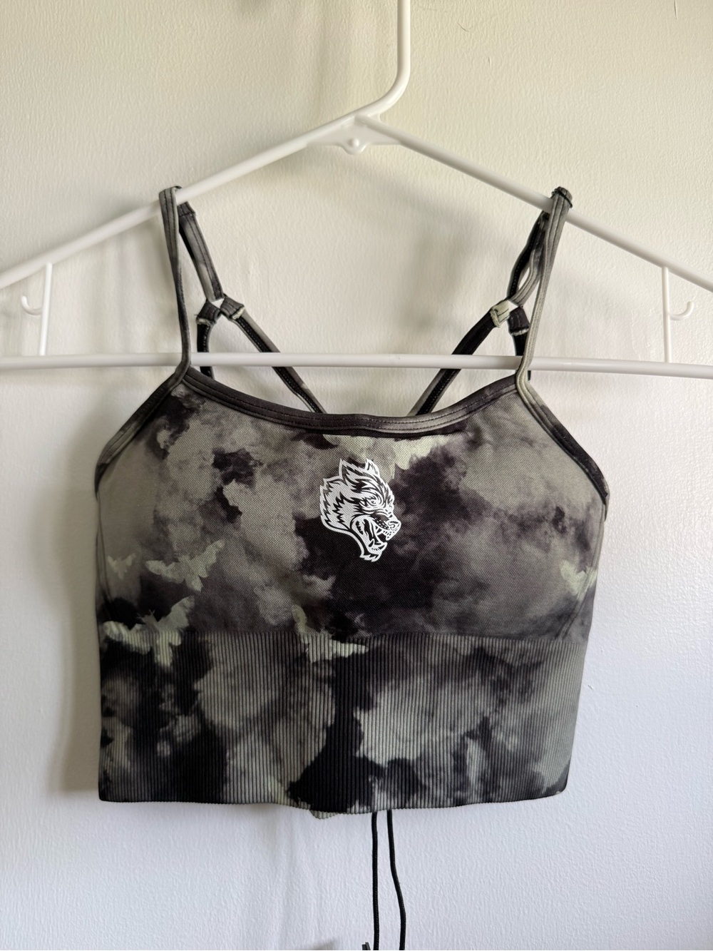 Darc Sport Single Wolf Chopper Everson Huxley Seamless Sports Bra, Size Small